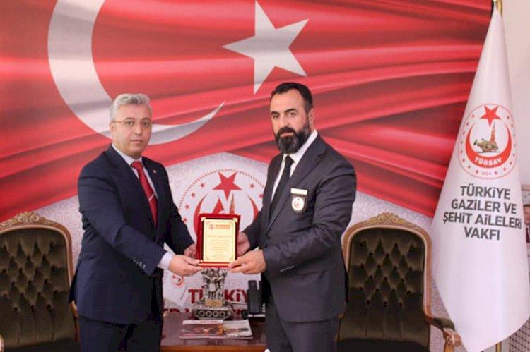 TÜGŞAV Türkiye Gaziler Ve Şehit Aileleri Vakfı'na Ziyaret
